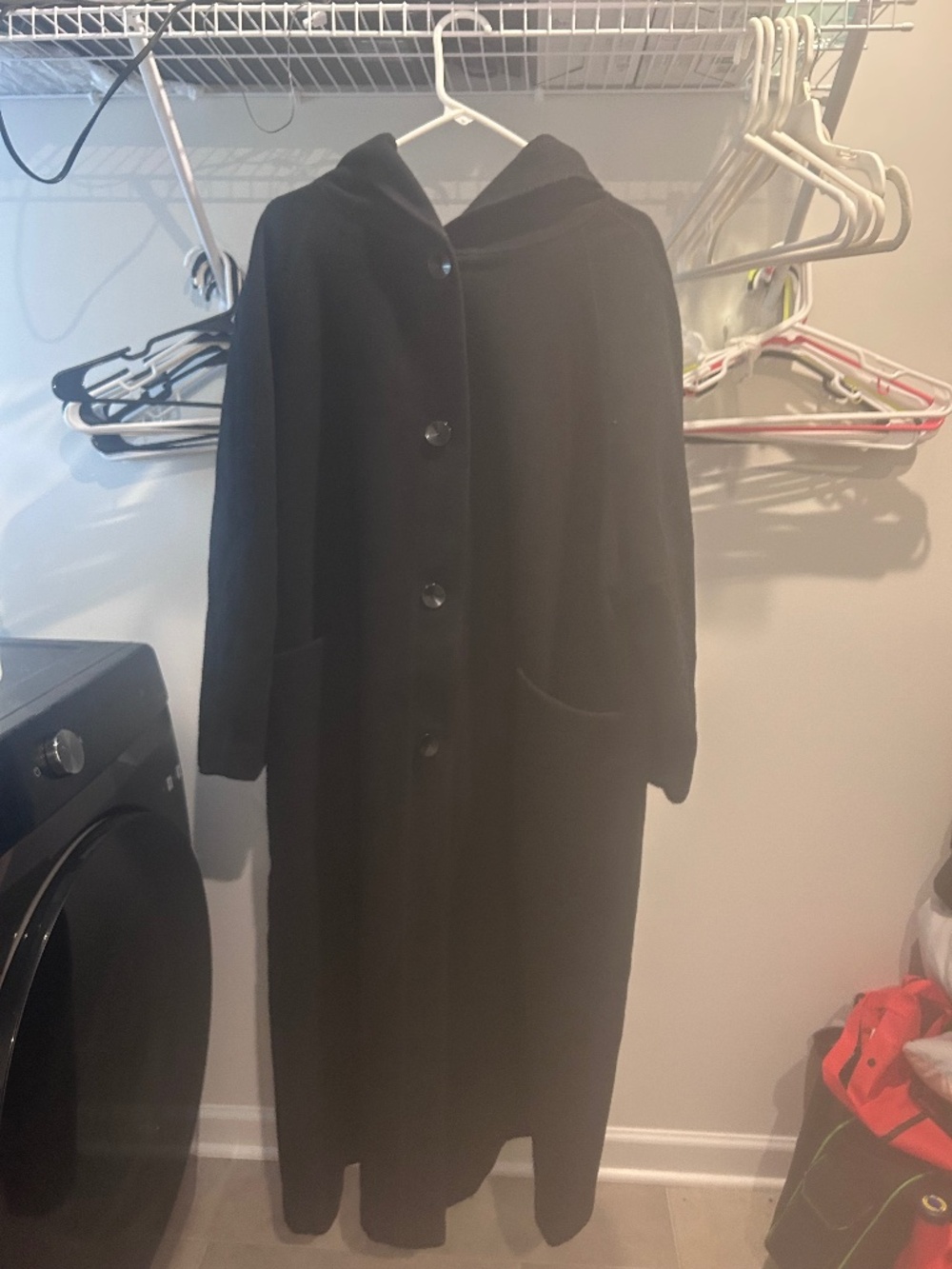 Eileen fisher oversized wool coat